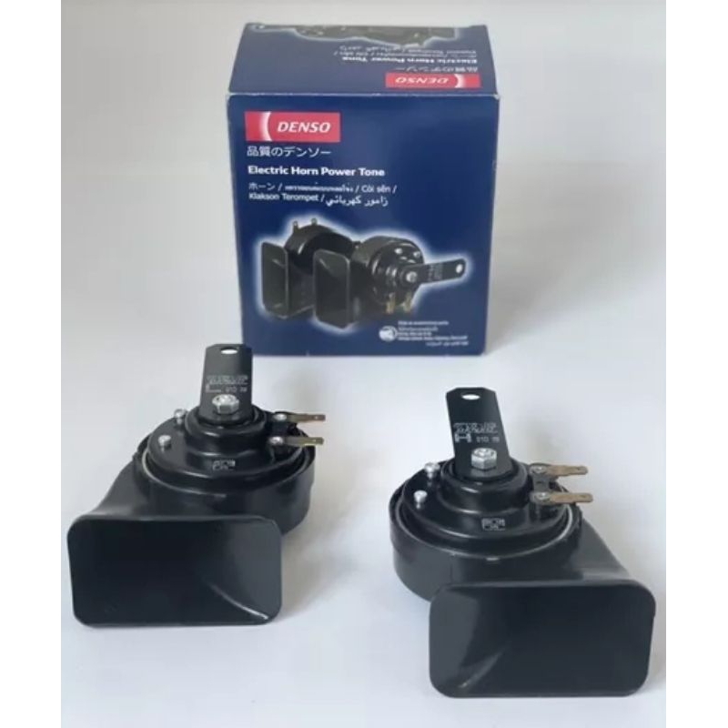Klakson Denso trumpet keong 12v mobil motor bisa suara terkeras se klakson keong