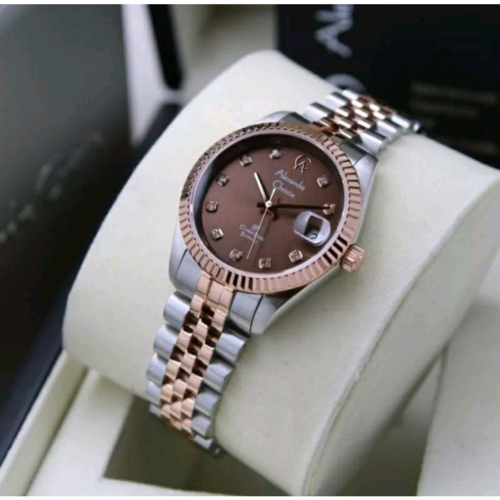 Alexandre Christie Ac 5013 / ac5013 Jam Tangan Wanita / Unisex Kaca Saphire Original Garansi Resmi 1 Tahun