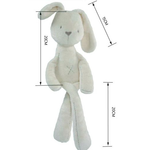 Boneka Plush Doll Boneka Rabbit Boneka Kelinci Lucu Boneka Bayi Boneka Bunny Untuk Bayi Boneka Gajah Mainan Boneka Bayi