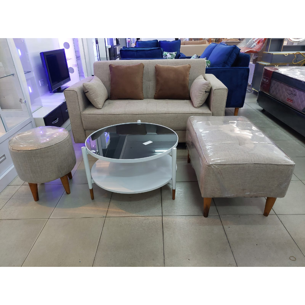 SOFA RETRO KAIN KANVAS