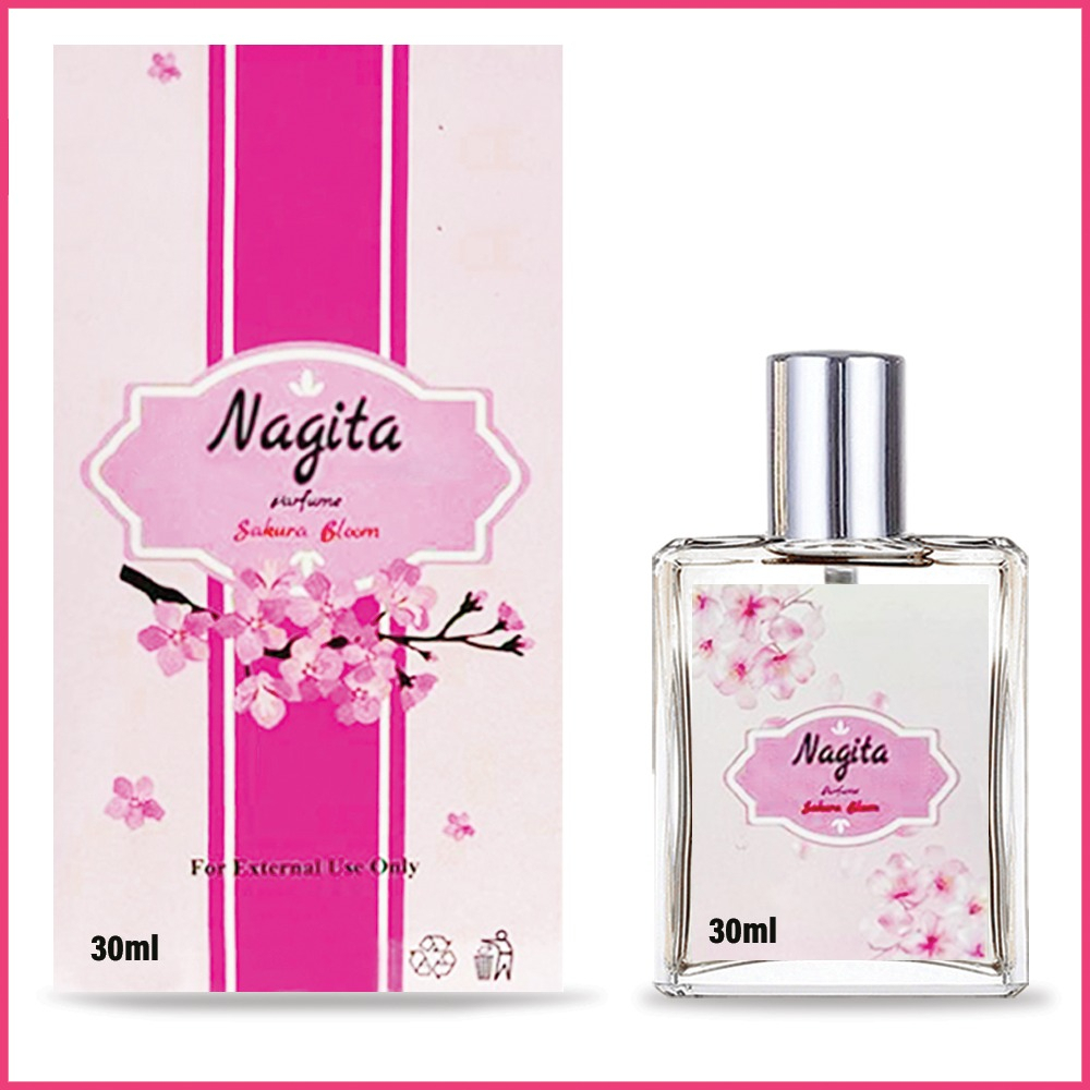 PARFUM NAGITA SLAVINA RAFFI 30ML - 60ML SAKURA BLOSSOM / PARFUM NAGITA SLAVINA TERMURAH