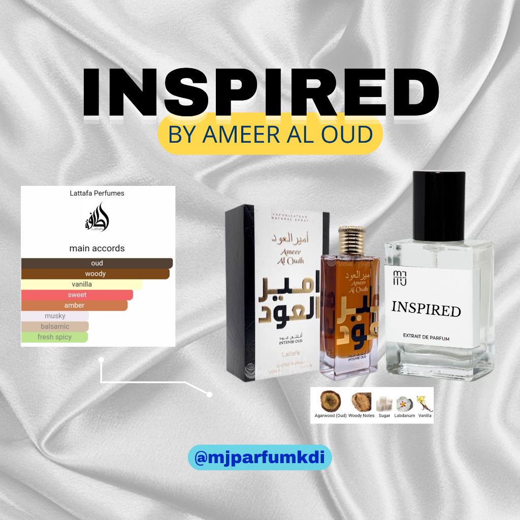 MJ inspired by Ameer Al Oud Extrait de parfum Parfum pria parfum tahan lama parfume inspired parfum 