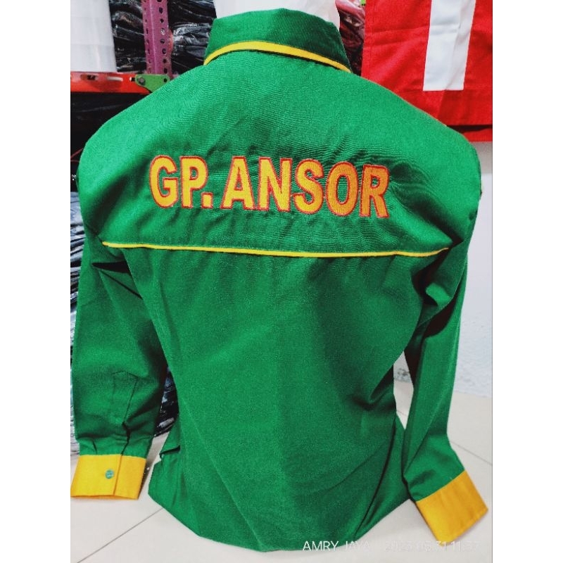 BAJU ANSOR / GP.ANSOR /GERAKAN PEMUDA ANSOR Lengan Panjang (AMRY JAYA SURABAYA)