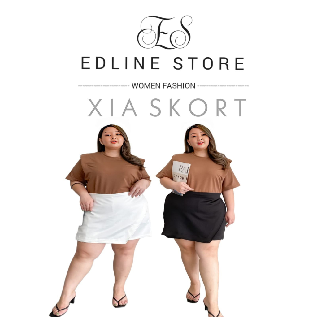 Xia Shirt Celana Rok oversize jumbo big size