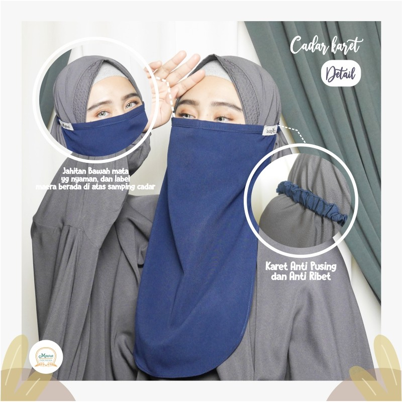 Cadar Karet Jilbab Maera