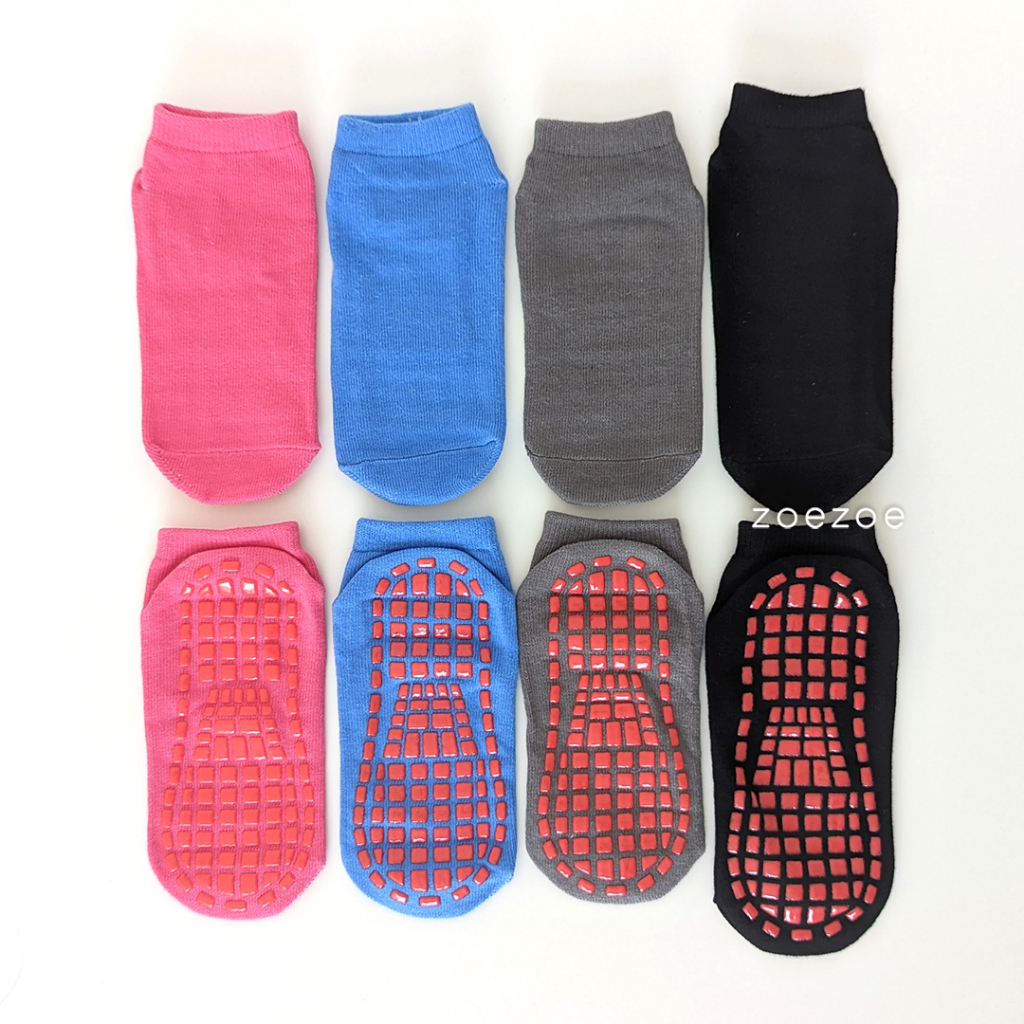 Kaos Kaki Anti Slip Anak Bayi Pendek Premium Socks Gel Katun Tidak Licin