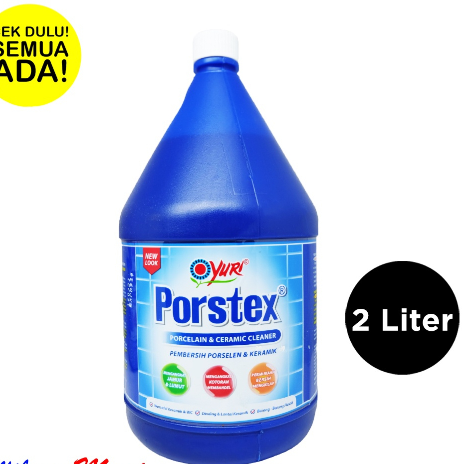 Porstex 2000ml - pembersih toilet - cairan pembersih kloset wc