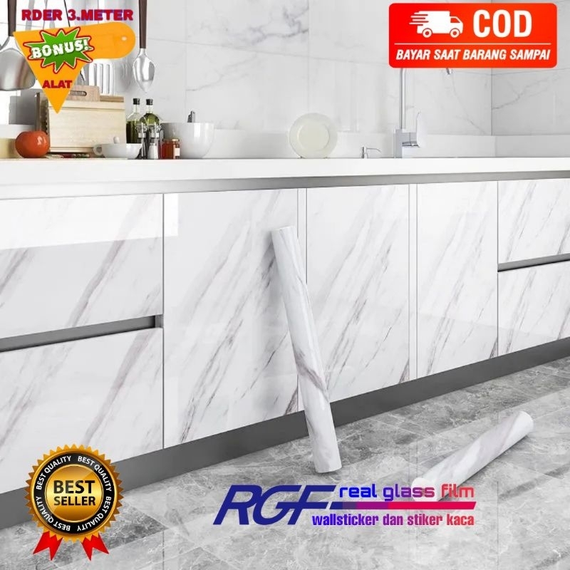 

STIKER MOTIF MARMER GLOSY MENGKILAT KUALITAS PREMIUM