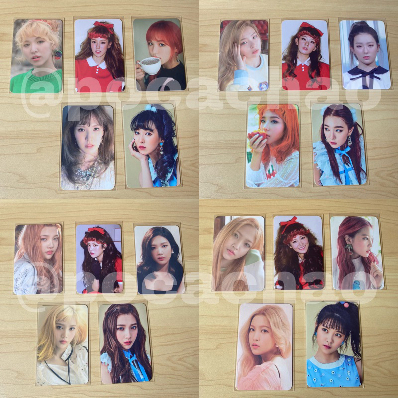 YERI Red Velvet 8th Anniversary MD Repackage Photocard Set