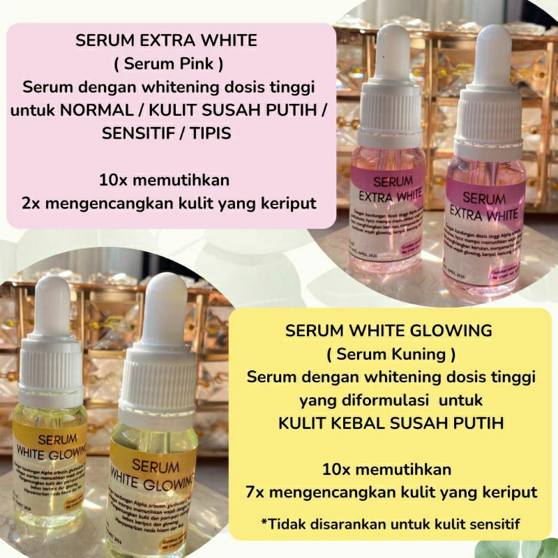 serum whitening serum extra white serum pemutih wajah serum vit c serum alpha arbutin serum glowing  rmk