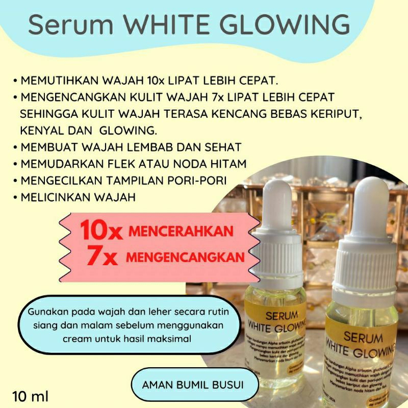 serum whitening serum extra white serum pemutih wajah serum vit c serum alpha arbutin serum glowing  rmk