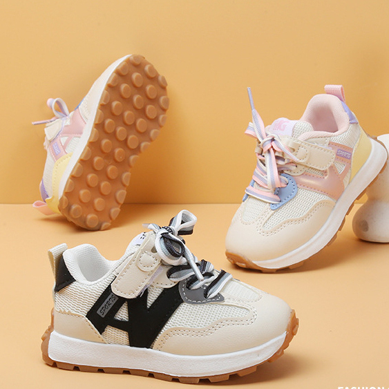 Nuublenc Sepatu Sneakers Anak Ukuran 21-30 Usia 1-5 Tahun