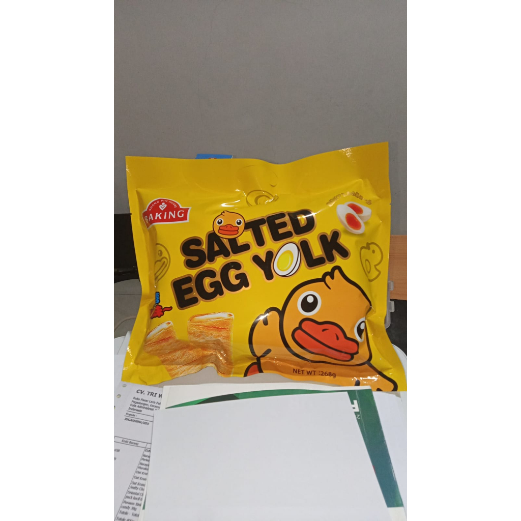 Chen Liang Ji/ Salted Egg Yolk/ Oat Choco / Snack Oat/ sereal bar dengan coklat putih 268g
