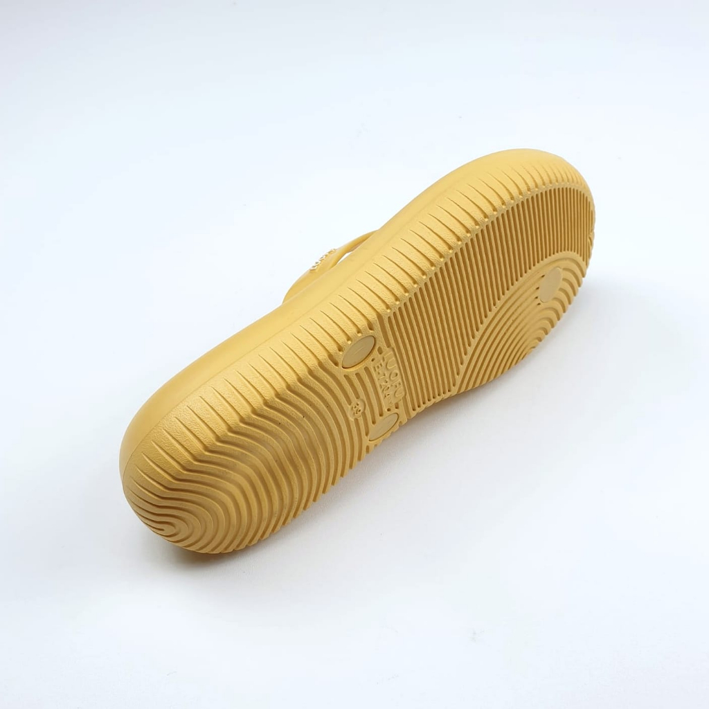 LUOFU ORIGINAL jelly sandal karet empuk murah cewek jepit sendal wanita murah import E7204E01WS