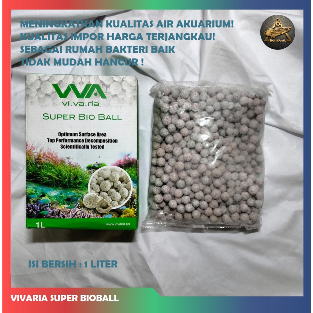 BIO BALL VIVARIA PER LITER MEDIA FILTER KOLAM MEDIA FILTER AQUARIUM RUMAH BAKTERI FILTER KOLAM KOI BIOBALL MEDIA FILTER KOLAM FILTER AQUARIUM FILTER BIOLOGIS AQUARIUM FILTER BIOLOGIS KOLAM RUMAH BAKTERI BAIK KUALITAS IMPORT