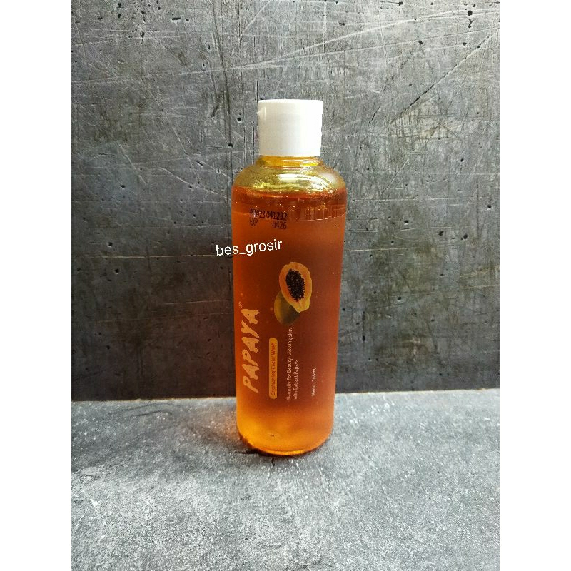 Papaya facial wash bpom 265ml ( satuan )