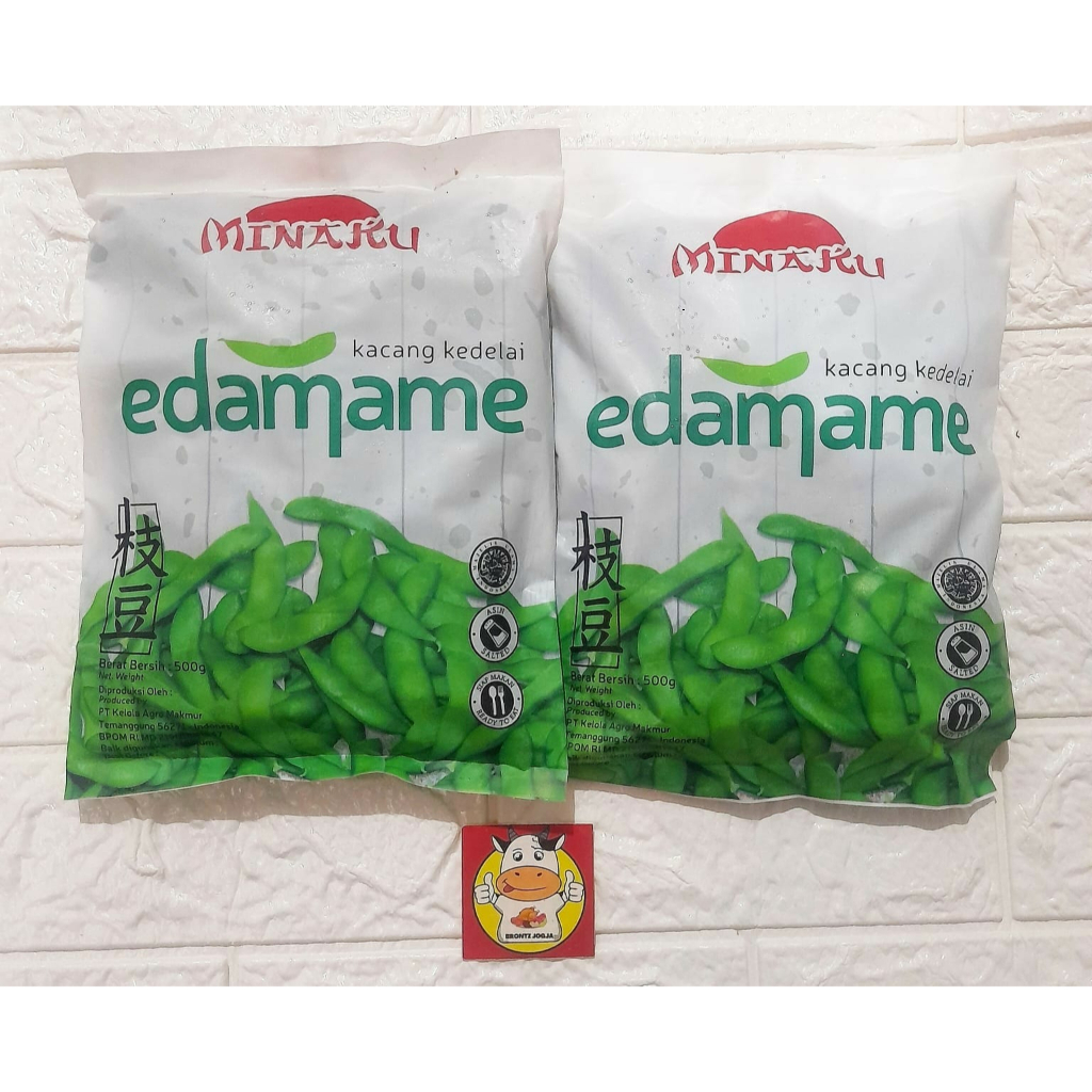 

MINAKU EDAMAME 500GR - FROZEN FOOD - BRONTZ JOGJA