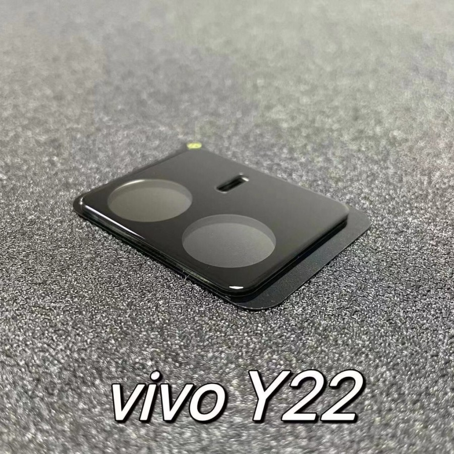 VIVO Y22 / Y22S ANTI GORES CAMERA FRAME 3D PELINDUNG KAMERA BELAKANG SCREEN GUARD PROTECTOR BLACK