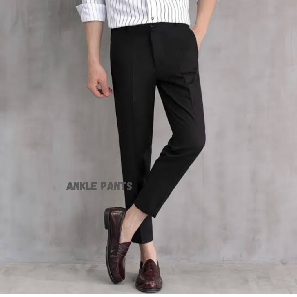 Celana Ankle Pants Celana Casual Celana Formal Celana Panjang Pria