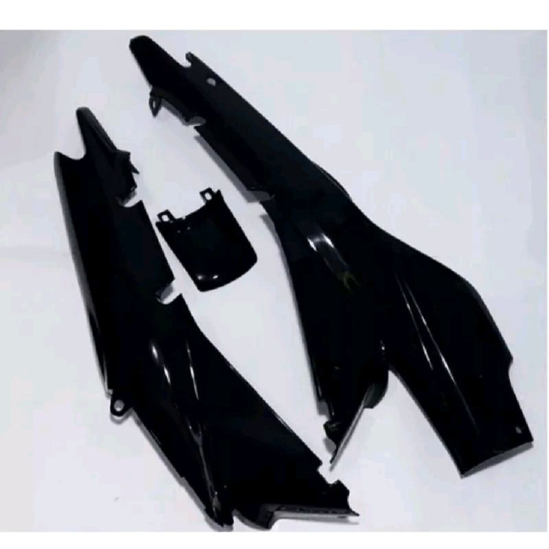 COVER BODY BELAKANG HONDA SUPRA X LAMA SUPRA FIT LAMA HITAM POLOS