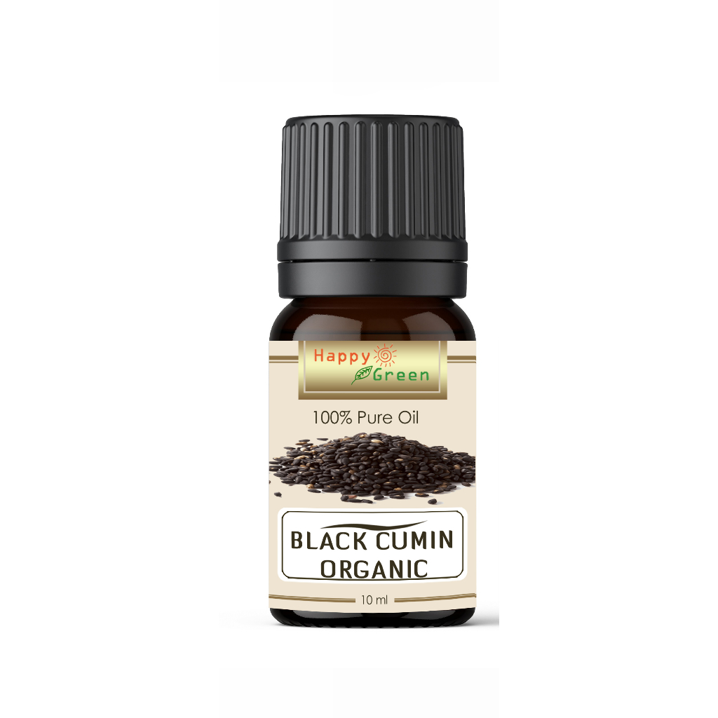 Happy Green ORGANIC Habbatussauda Oil - Minyak Black Cumin Jintan Hitam