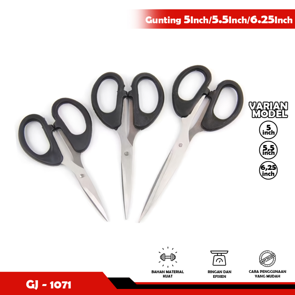 Scissors/Gunting-Scissors-5INCH-5.5INCH-6.25INCH