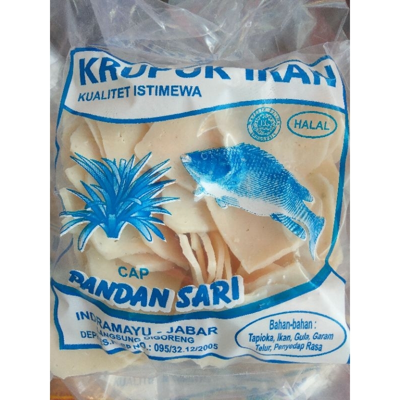 

krupuk ikan pandan sari