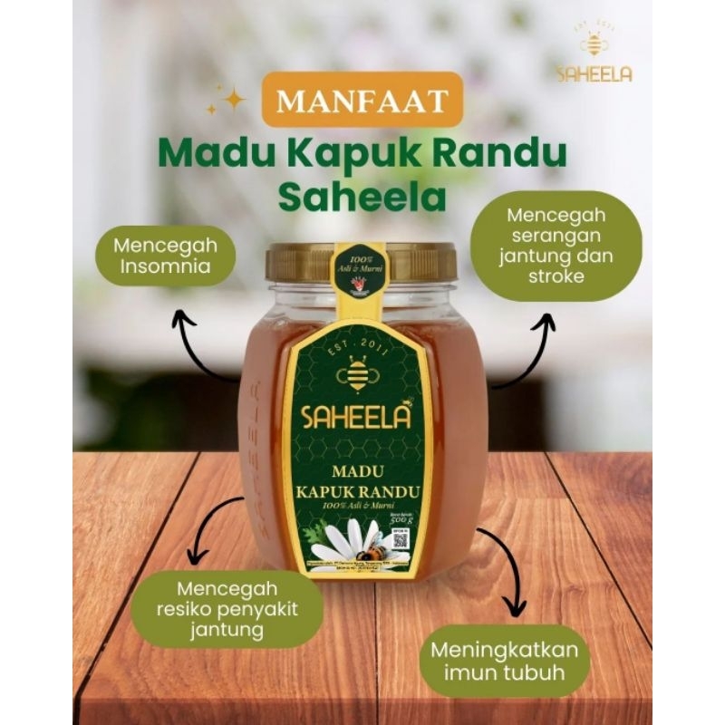 

Madu Kapuk Randu Saheel 500gram 100% Asli