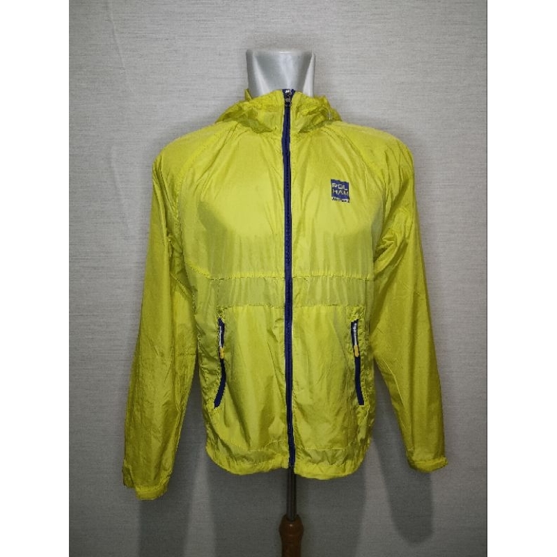 Jaket running Polham Packable kuning