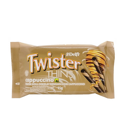 

TWISTER THINS CAPPUCINO 15 GRAM