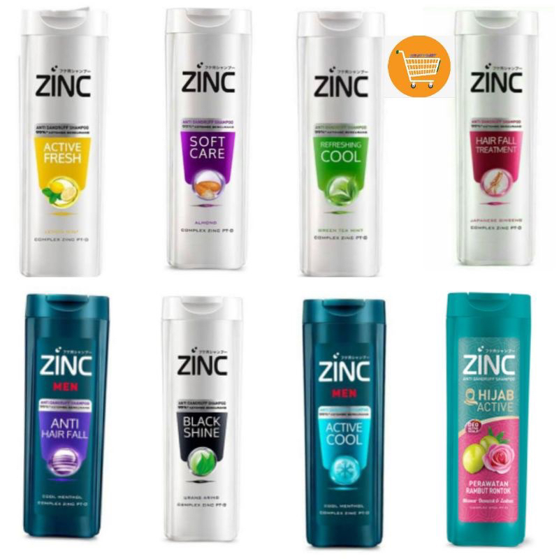 SHAMPOO ZINC 170 ml / ZINC SHAMPO BOTOL