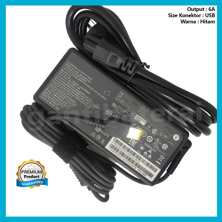 ADAPTOR CHARGER LAPTOP LE 20V - 6A USB 120W