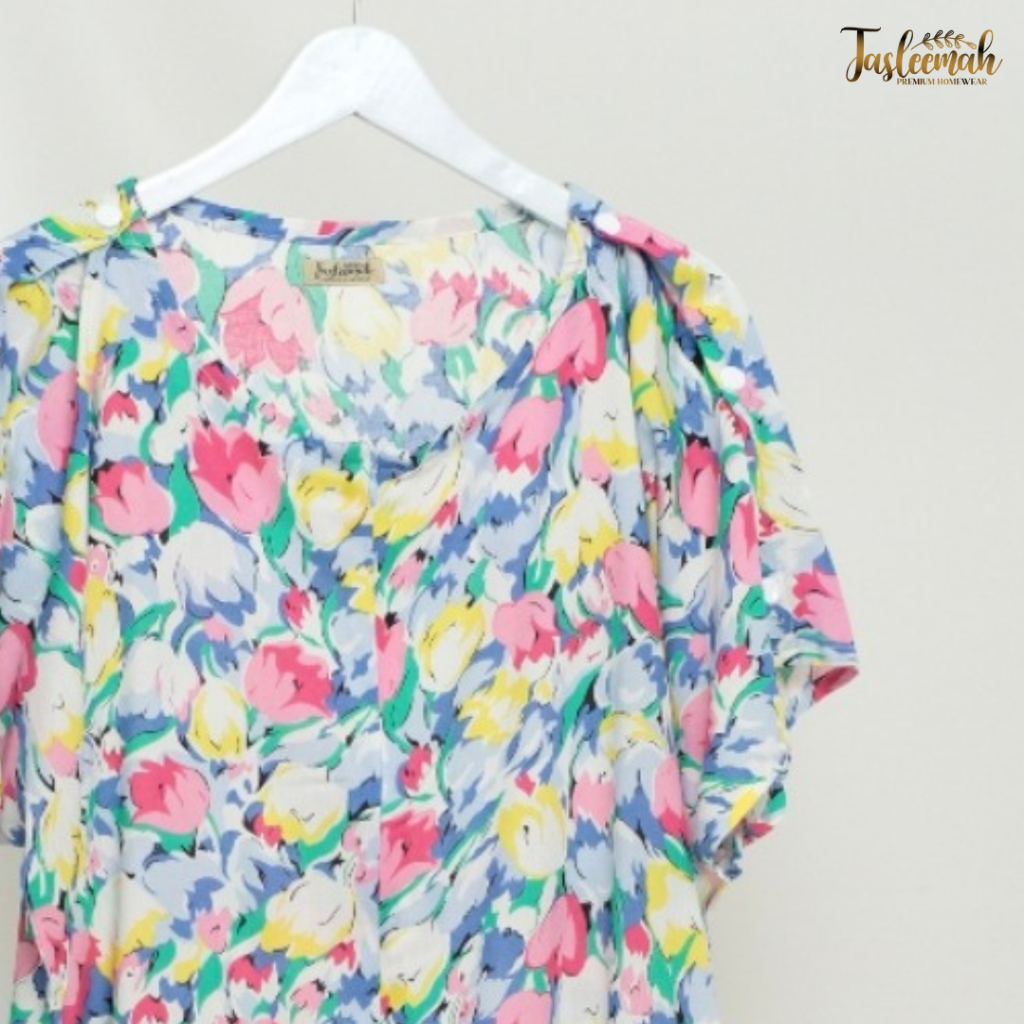 [BAJU INFUS &amp; MELAHIRKAN] Jehan Dress Rayon Premium Selutut | Baju Hamil Menyusui