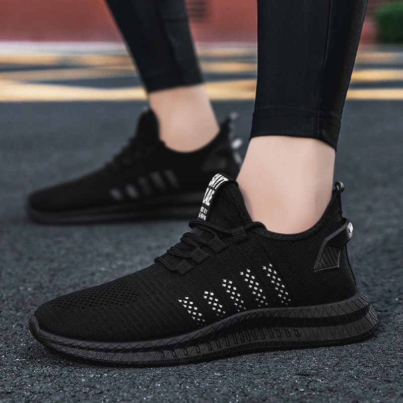 COD Highland Sepatu Sneakers Pria Hitam Sepatu Kanvas Jalan Casual Sepatu Pria Buat Jalan Running Sport Shoes IMPORT MR112