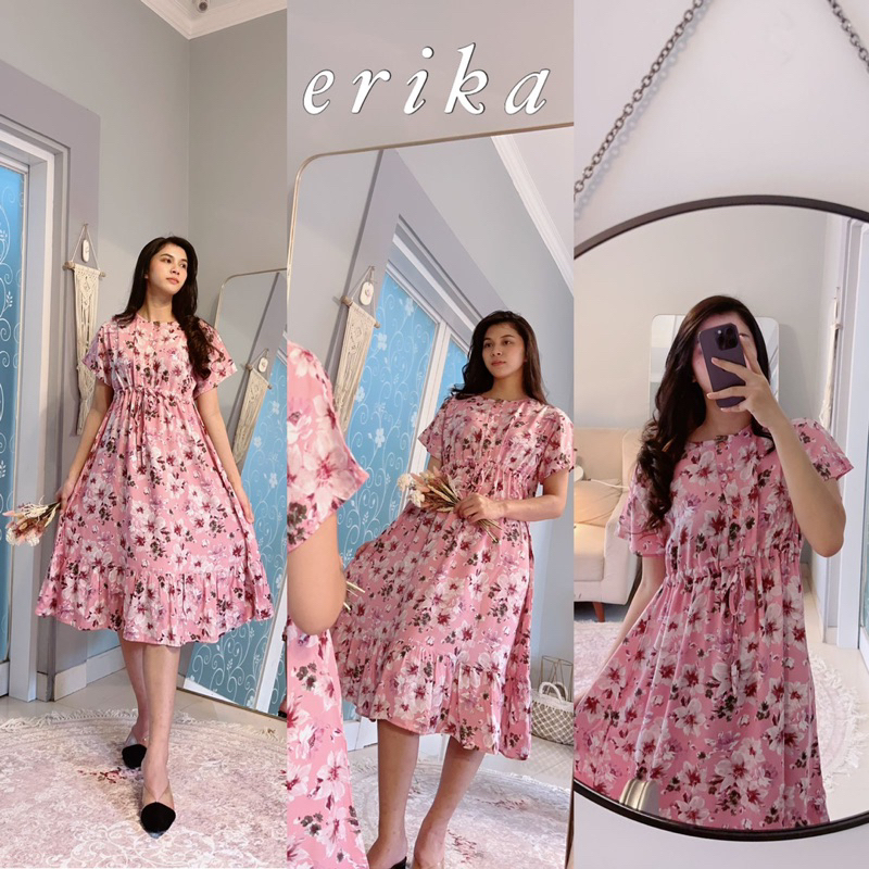 Daster Arab FAIRUZ ERIKA Dress Tunik Rayon Cantik Minimalis