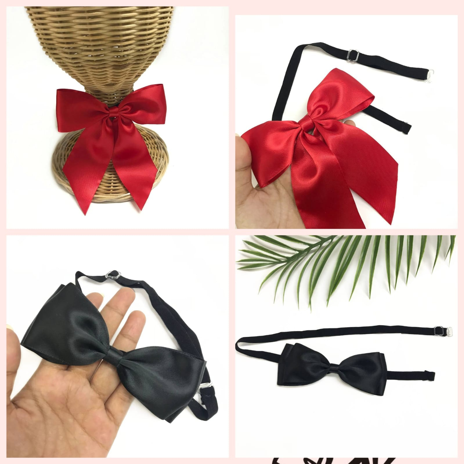 1 BUAH – DASI KUPU POLOS | DASI KUPU-KUPU | DASI KUPU WANITA | DASI KUPU PRIA | DASI COSPLAY | BOWTIE