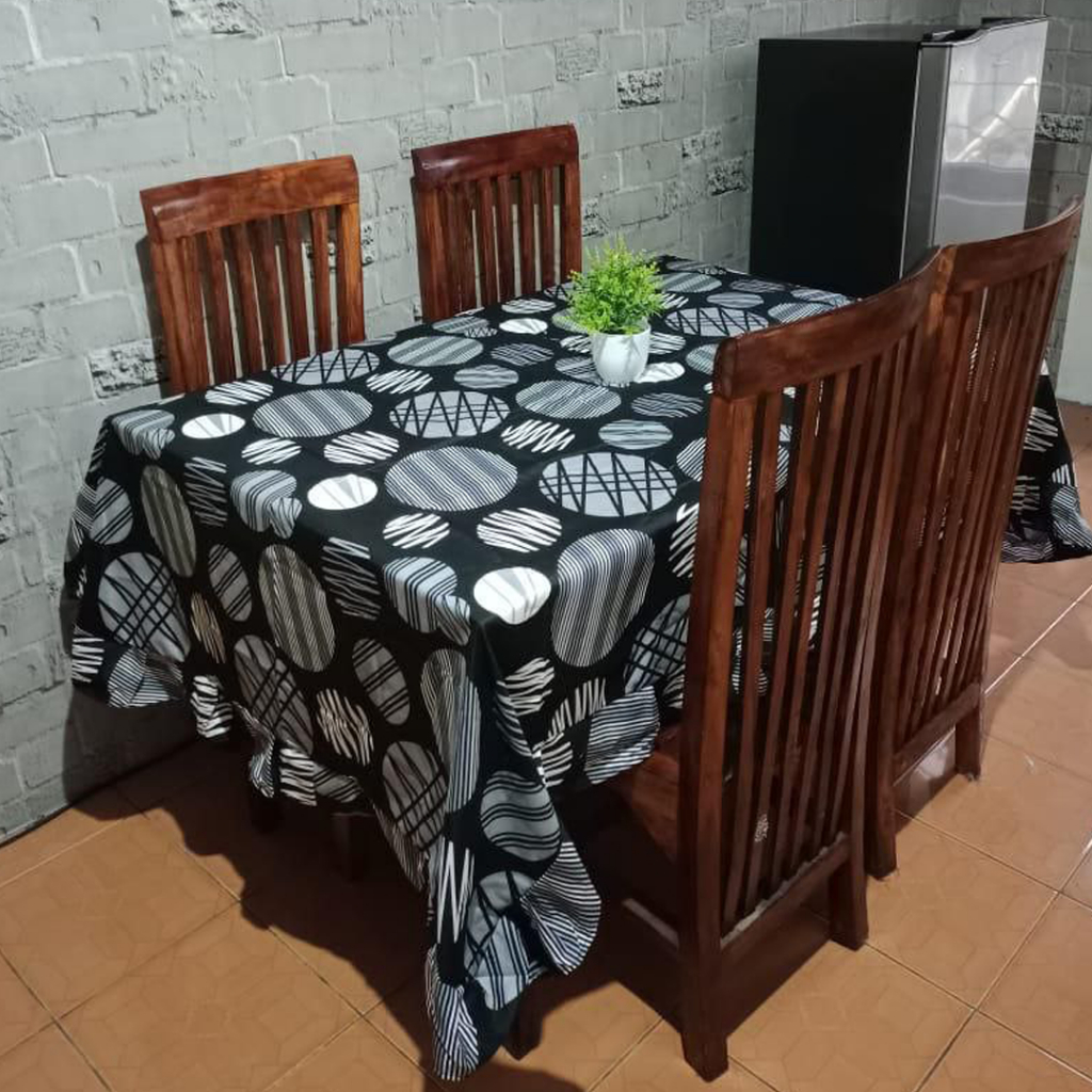 [✅COD] Taplak Meja Kain 140x220 Model Rumbai Aneka Motif Perlengkapan Dekorasi Ruang Makan Dapur Rumah