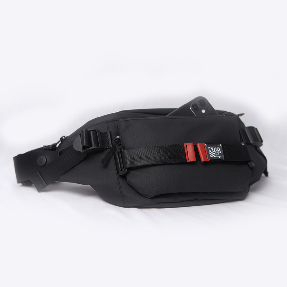 Evho - Hitro Waist Bag I Tas Selempang Pria I Tas Pinggang Waterproof