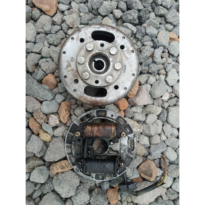 spul mahnet spul set pengapian suzuki rc 80 rc100 bravo tornado suzuki crystal ori