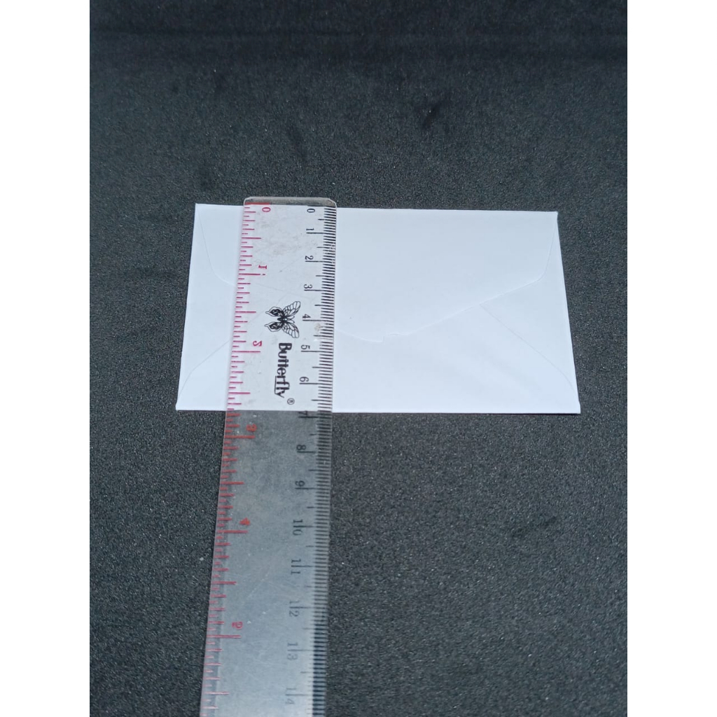 AMPLOP PUTIH POLOS KECIL BERLEM MEREK MERPATI 1 PAK ISI 100 PCS