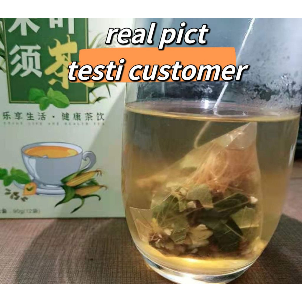 teh kesehatan corn silk tea impor teh sutra jagung teh kecantikan 90gr