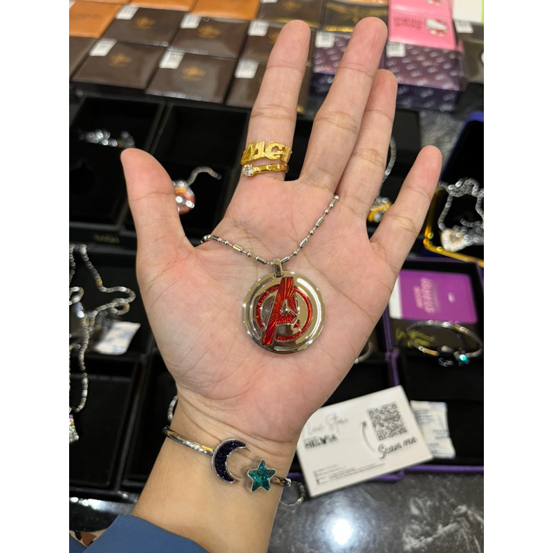 Kalung kesehatan MCI series marvel ori