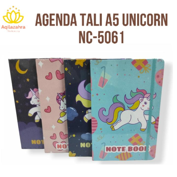 

Buku Agenda Tali A5 / Buku Catatan Fancy / Buku Diary Motif Unicorn NC-5061