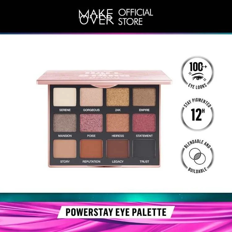 Make Over Hall Of Stars Powerstay Eye Pallete
