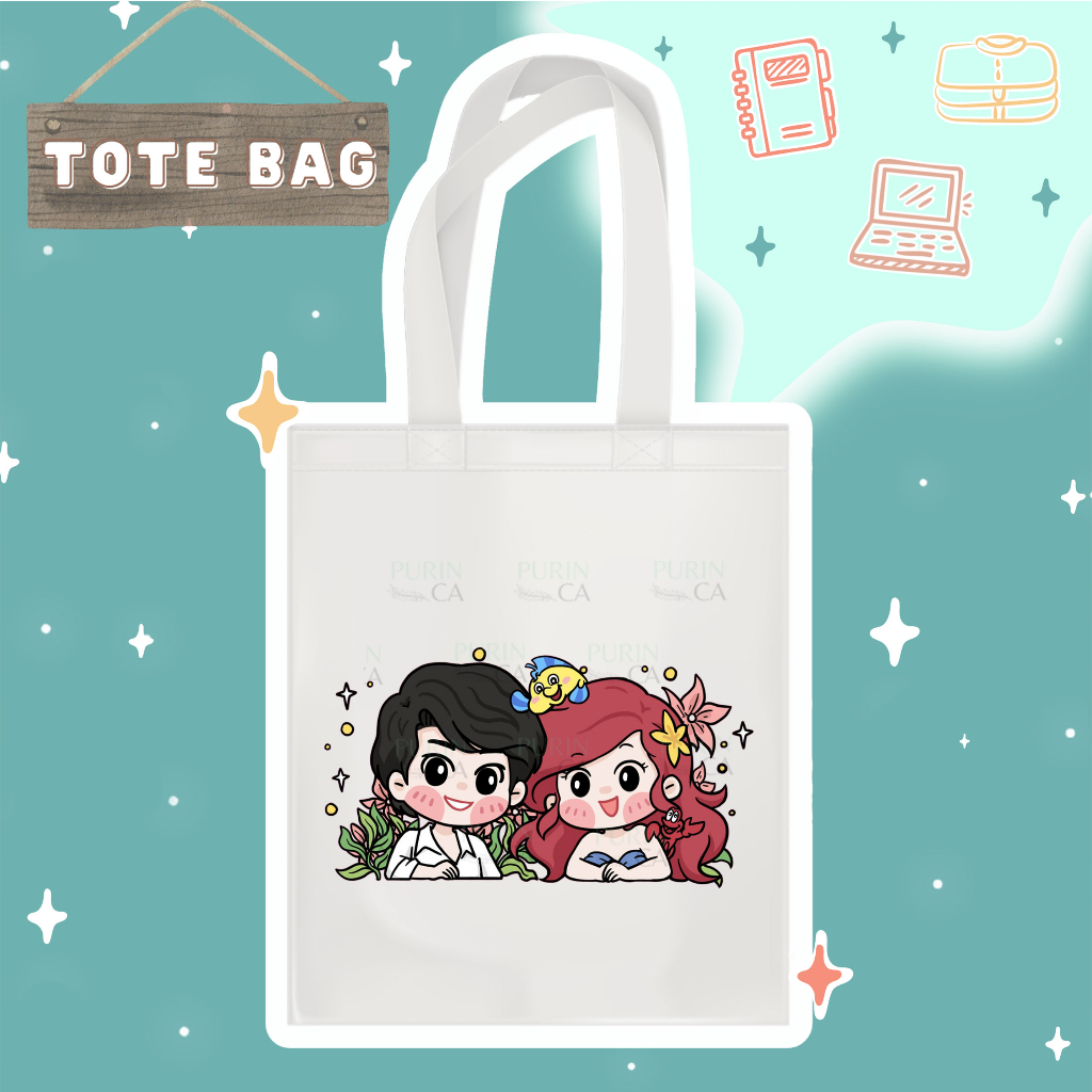 Tote bag dan Tas Serut Disney Couple