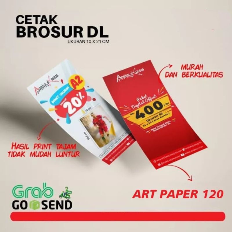 

CETAK FLYER / BROSUR PER A4 FULL COLOUR SIAP CETAK