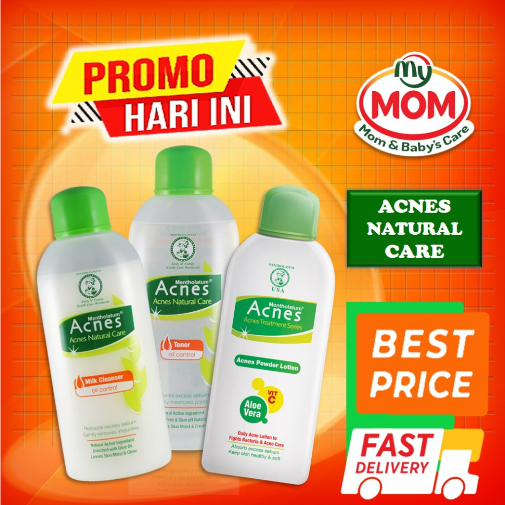 [BPOM] Acnes Milk Cleanser 110 ml / Acnes Natural Care / Acnes Natural Facial Oil Control Milk Cleanser / Face Wash / Facial Wash / MY MOM