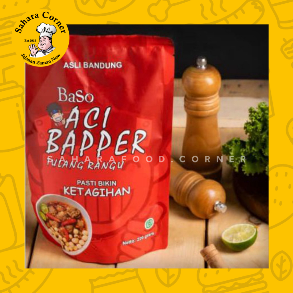 

Baso Aci Bapper Tulang Rangu / Baso Bapper Original/ Baso Aci Tulang Rangu Bapper Original