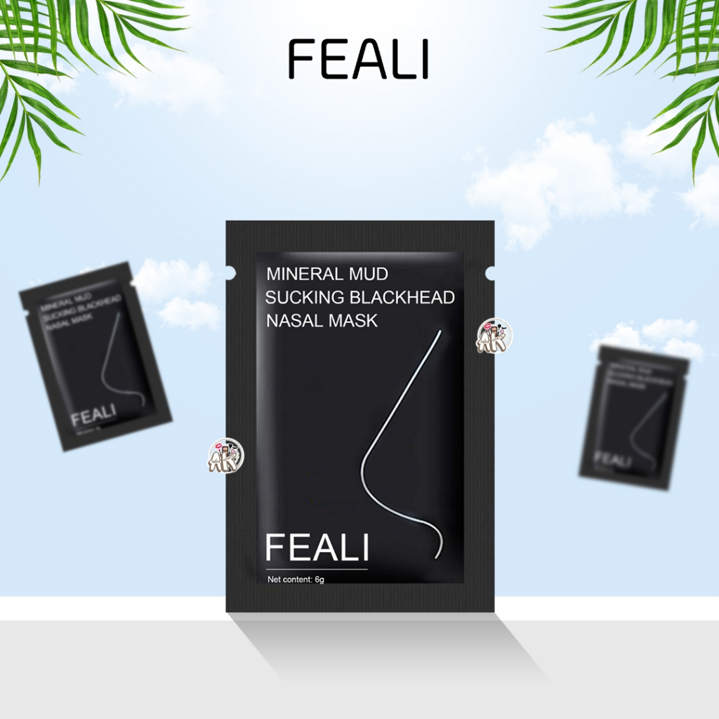 FEALI MASKER MINERAL MUD SUCKING BLACKHEAD NASAL MASK 6GR