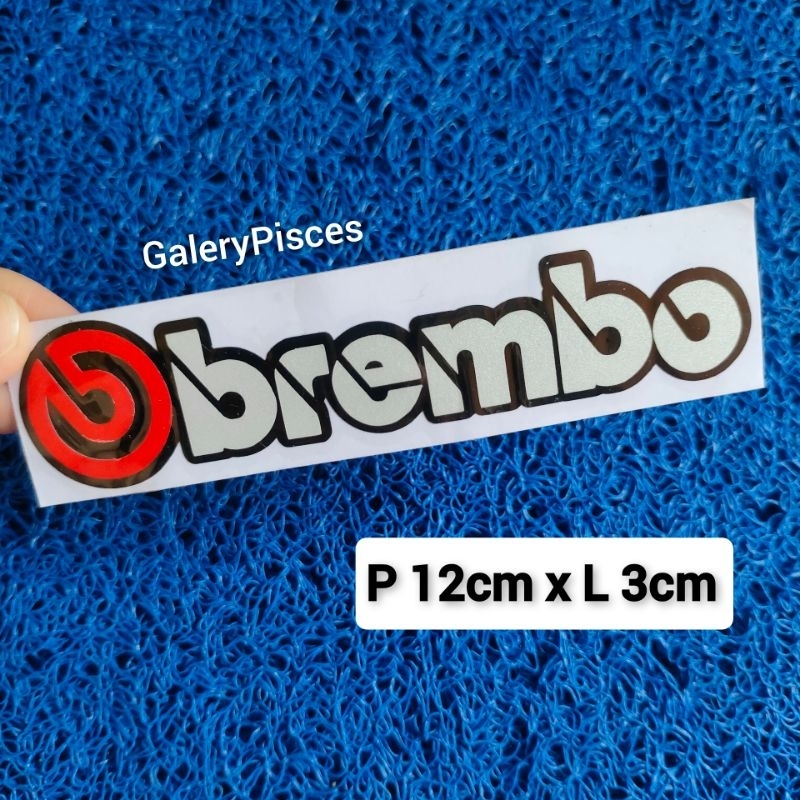 stiker cutting motor brembo stiker keren
